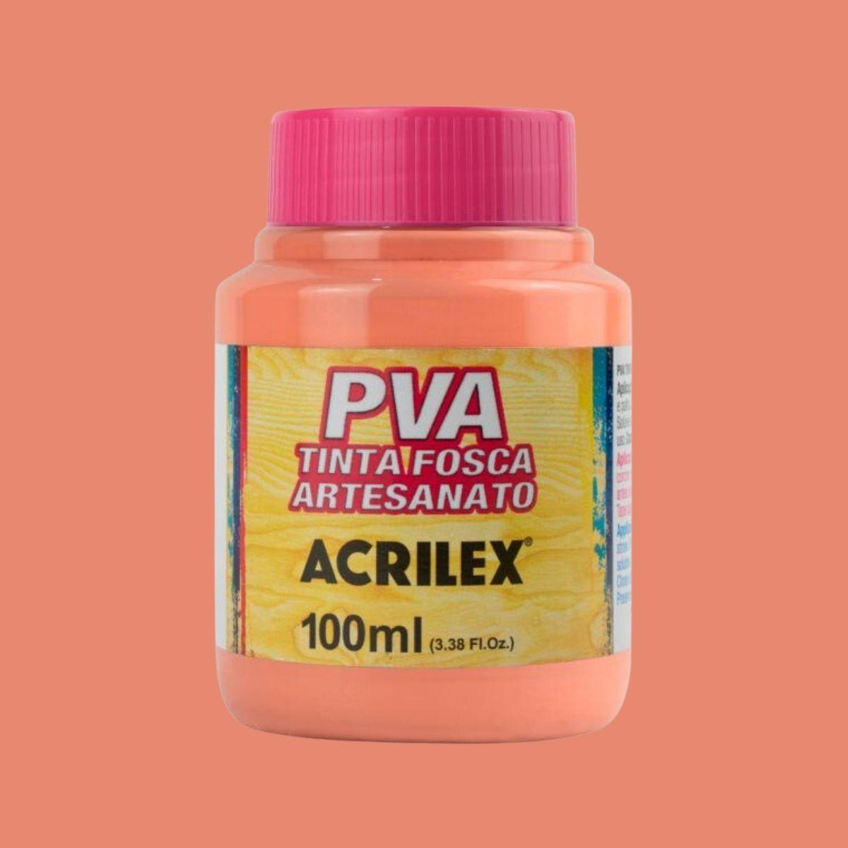 Tinta PVA Acrilex 100ml Fosca Artesanato - Palácio da Arte