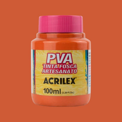 Tinta PVA Acrilex 100ml Fosca Artesanato - Palácio da Arte