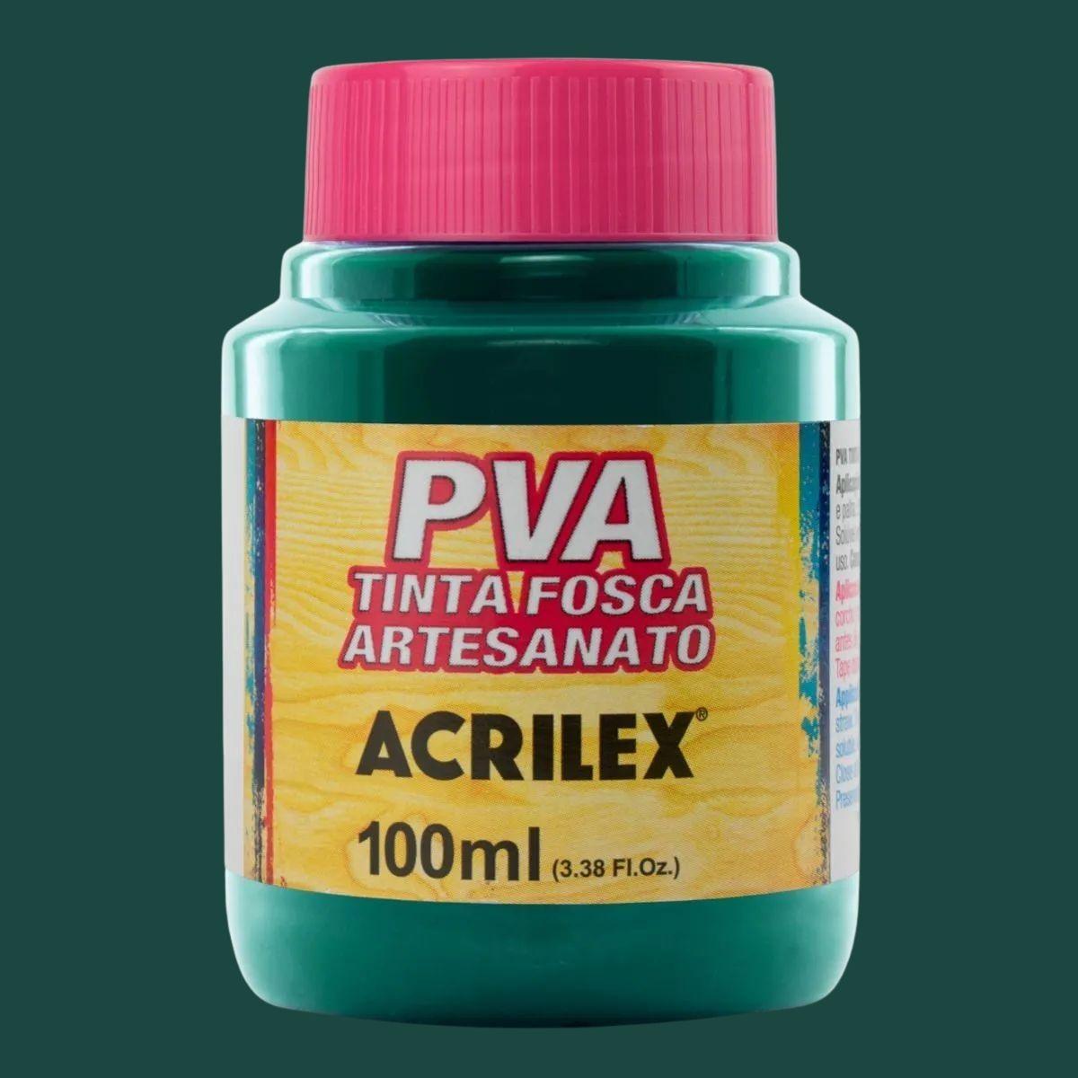 Tinta PVA Acrilex 100ml Fosca Artesanato - Palácio da Arte