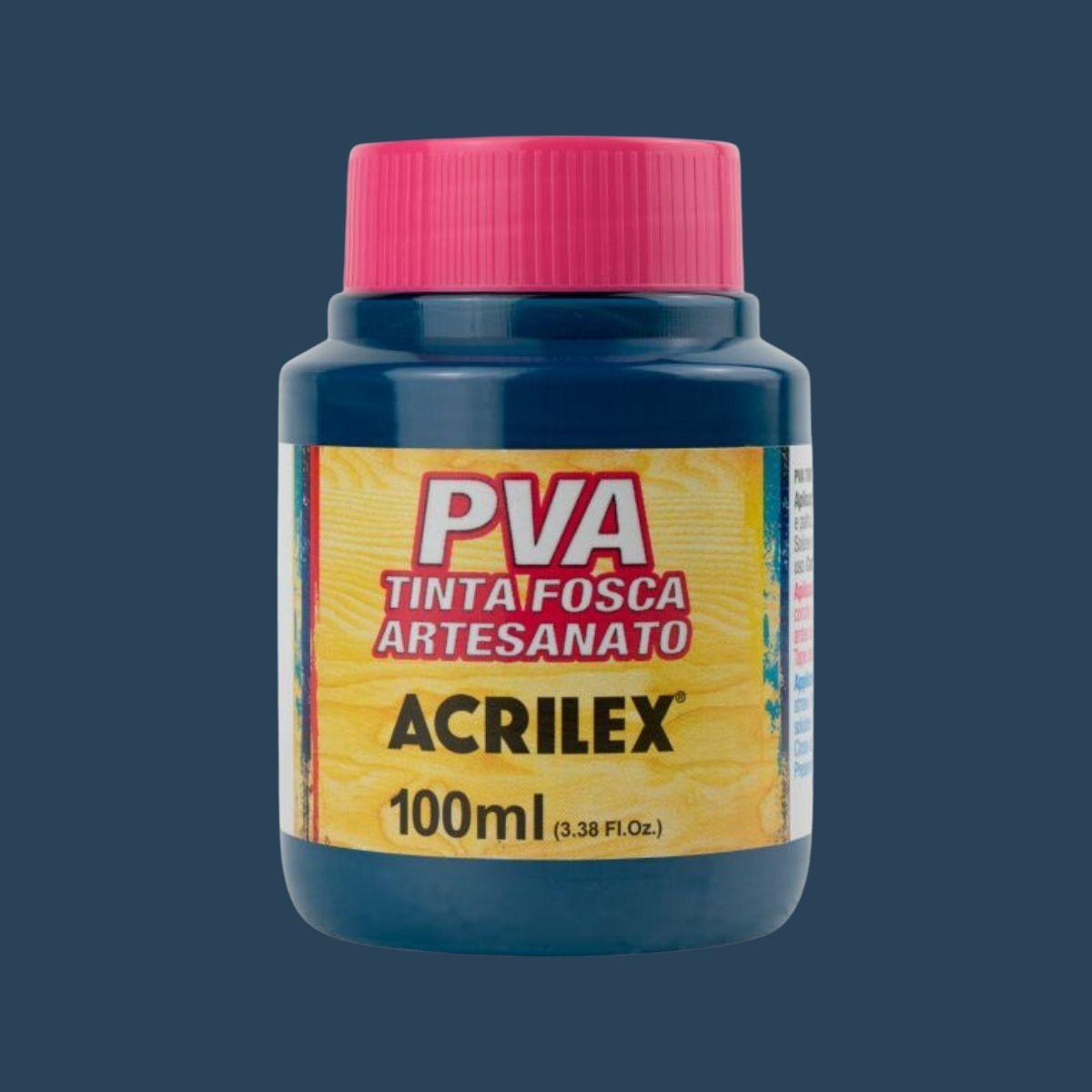 Tinta PVA Acrilex 100ml Fosca Artesanato - Palácio da Arte