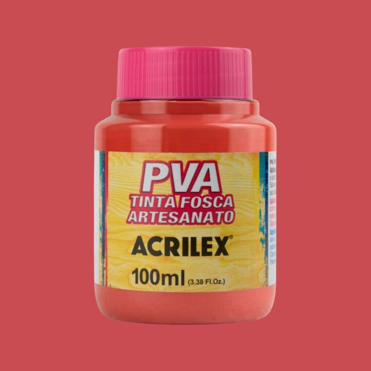 Tinta PVA Acrilex 100ml Fosca Artesanato - Palácio da Arte