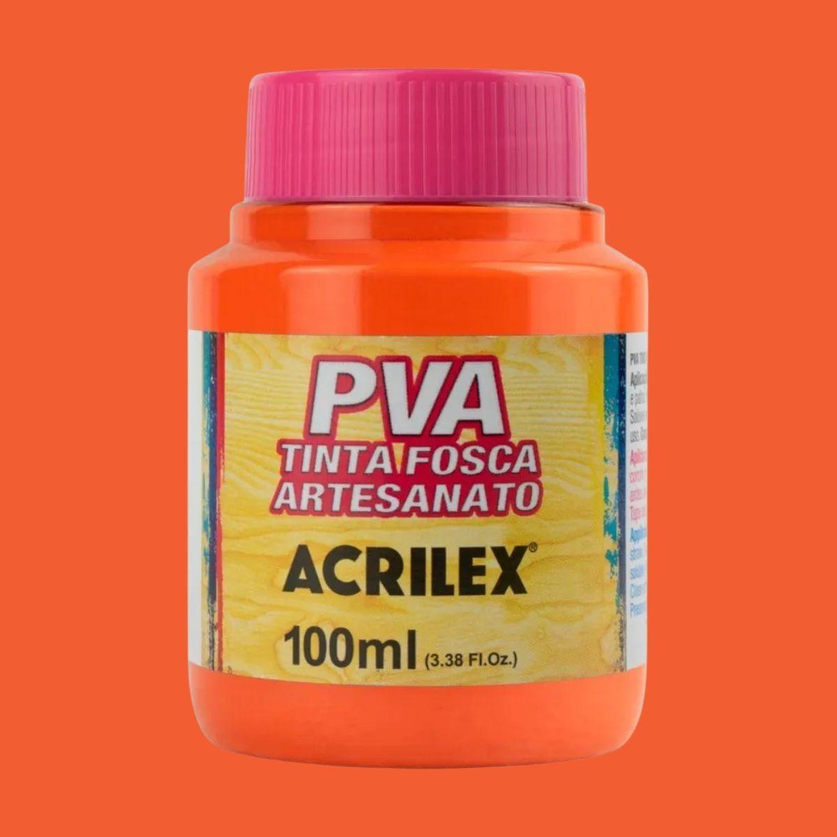 Tinta PVA Acrilex 100ml Fosca Artesanato - Palácio da Arte