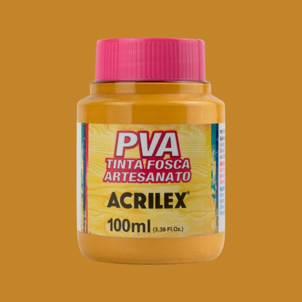 Tinta PVA Acrilex 100ml Fosca Artesanato - Palácio da Arte