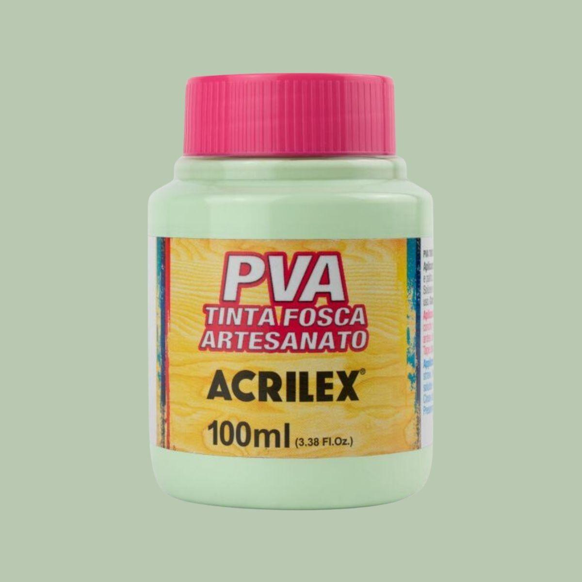 Tinta PVA Acrilex 100ml Fosca Artesanato - Palácio da Arte