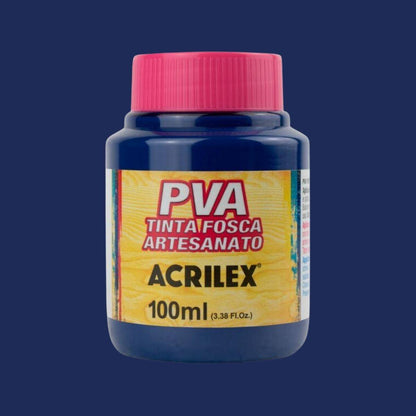 Tinta PVA Acrilex 100ml Fosca Artesanato - Palácio da Arte