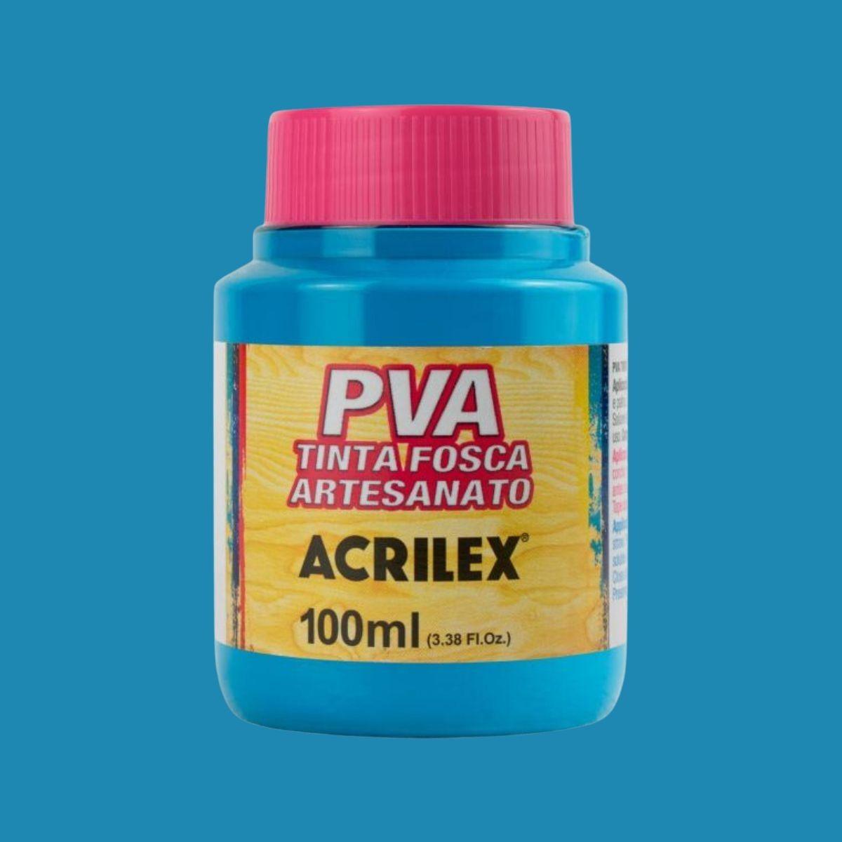 Tinta PVA Acrilex 100ml Fosca Artesanato - Palácio da Arte