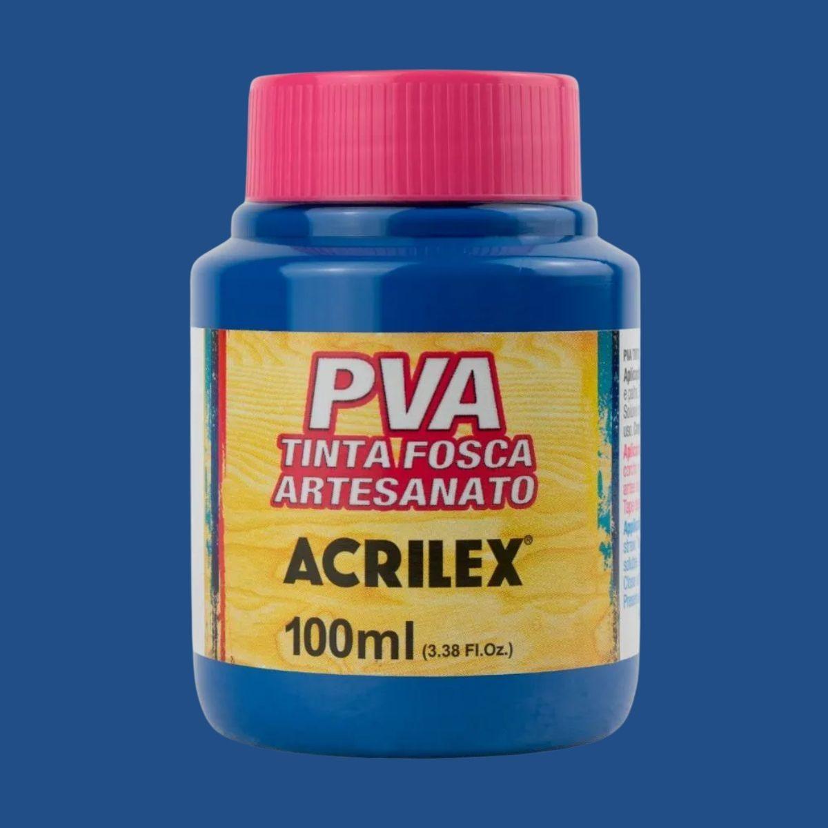 Tinta PVA Acrilex 100ml Fosca Artesanato - Palácio da Arte
