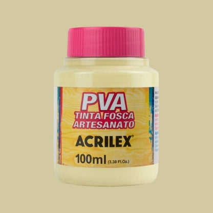Tinta PVA Acrilex 100ml Fosca Artesanato - Palácio da Arte