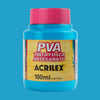Tinta PVA Acrilex 100ml Fosca Artesanato - Palácio da Arte