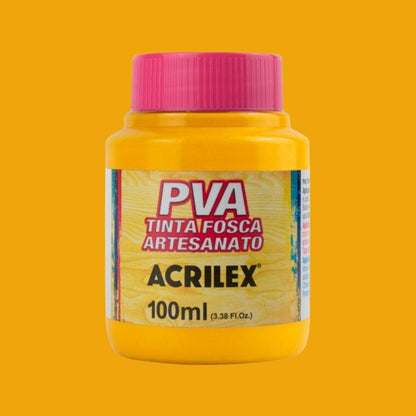 Tinta PVA Acrilex 100ml Fosca Artesanato - Palácio da Arte