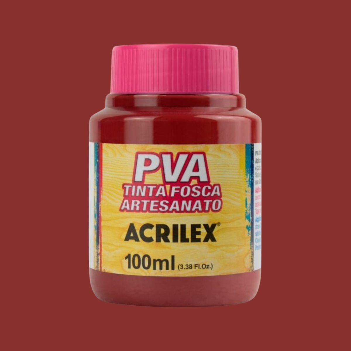Tinta PVA Acrilex 100ml Fosca Artesanato - Palácio da Arte