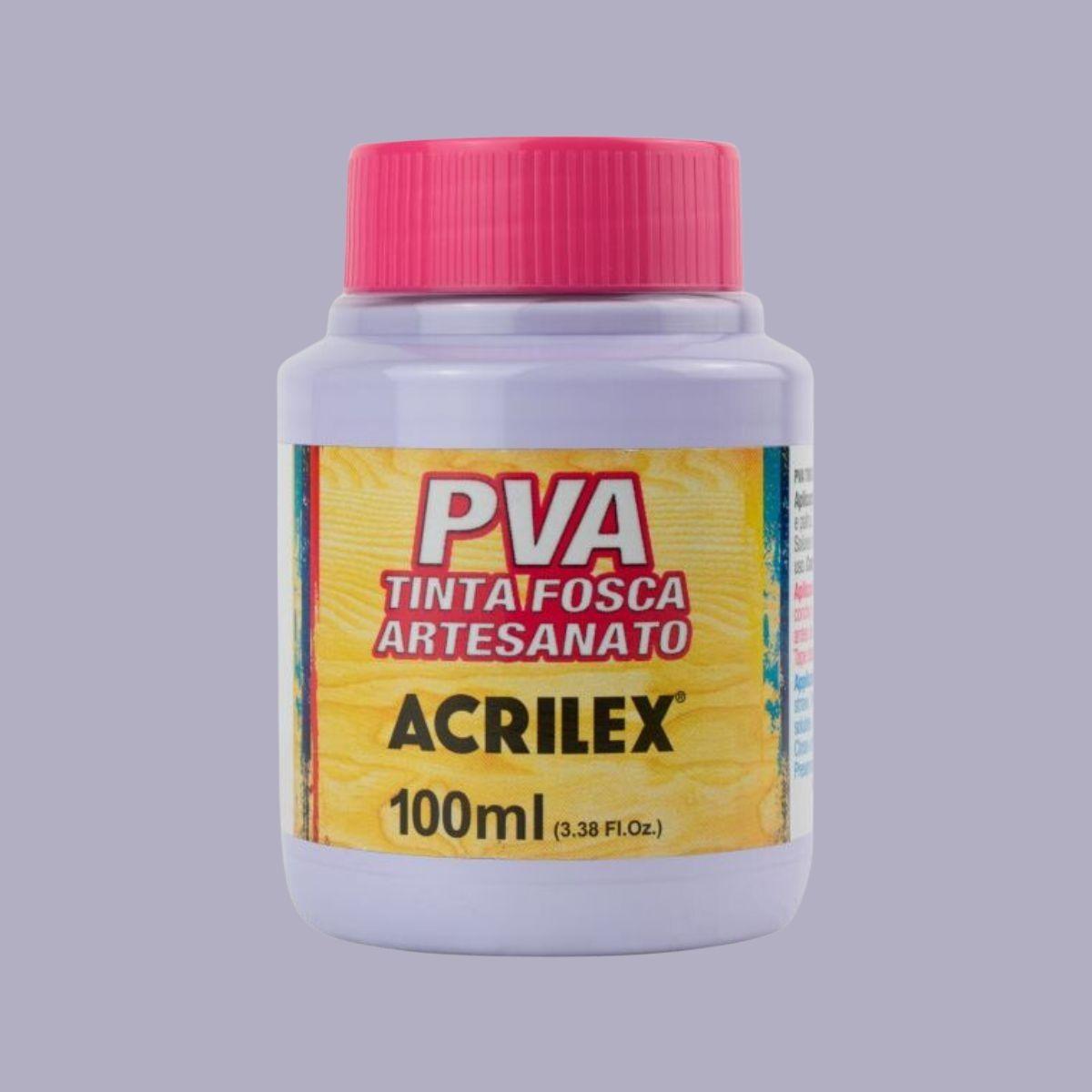 Tinta PVA Acrilex 100ml Fosca Artesanato - Palácio da Arte