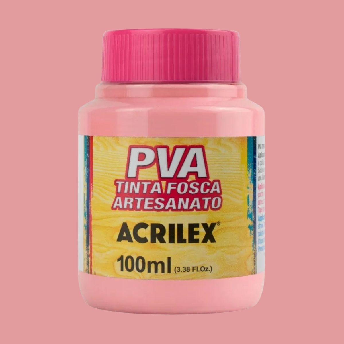 Tinta PVA Acrilex 100ml Fosca Artesanato - Palácio da Arte