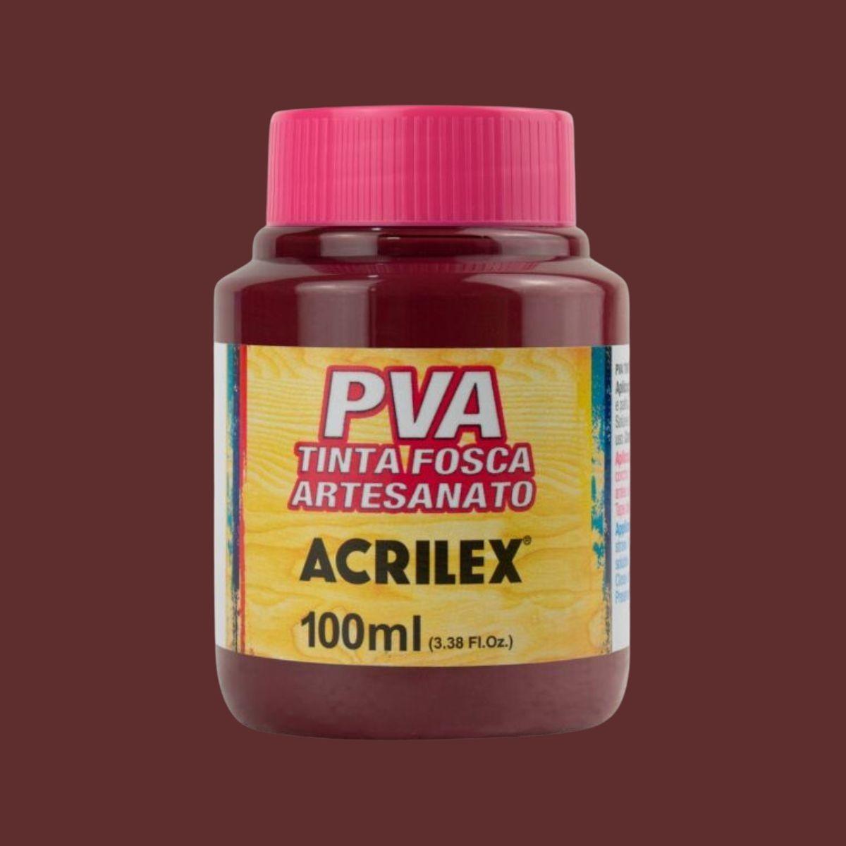 Tinta PVA Acrilex 100ml Fosca Artesanato - Palácio da Arte