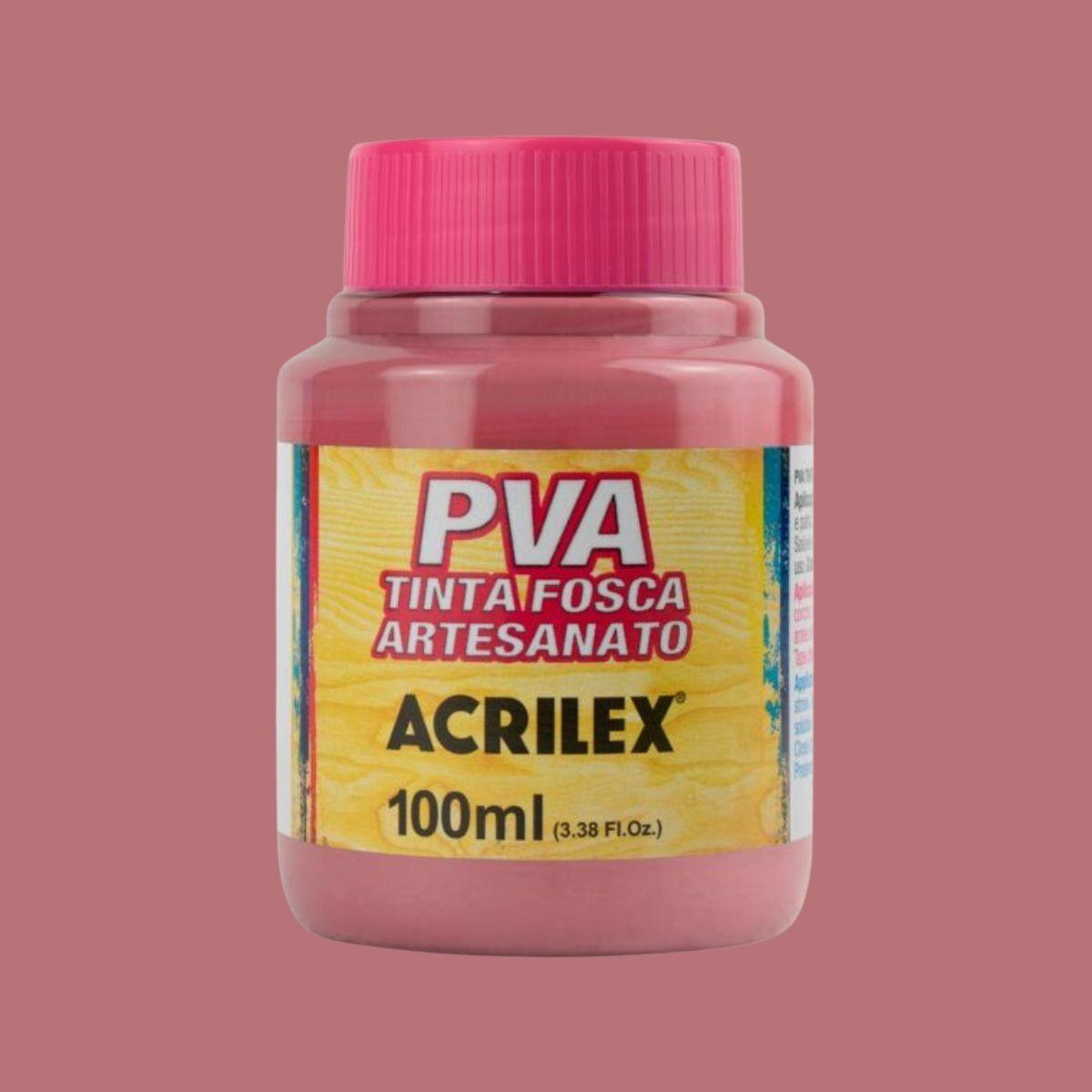 Tinta PVA Acrilex 100ml Fosca Artesanato - Palácio da Arte