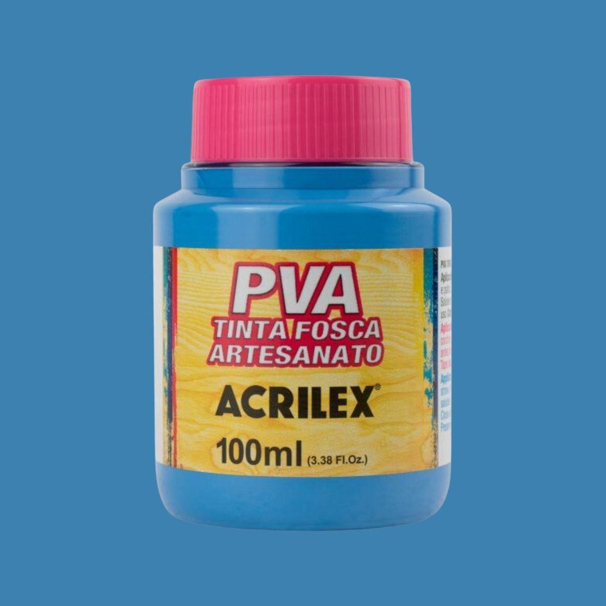 Tinta PVA Acrilex 100ml Fosca Artesanato - Palácio da Arte