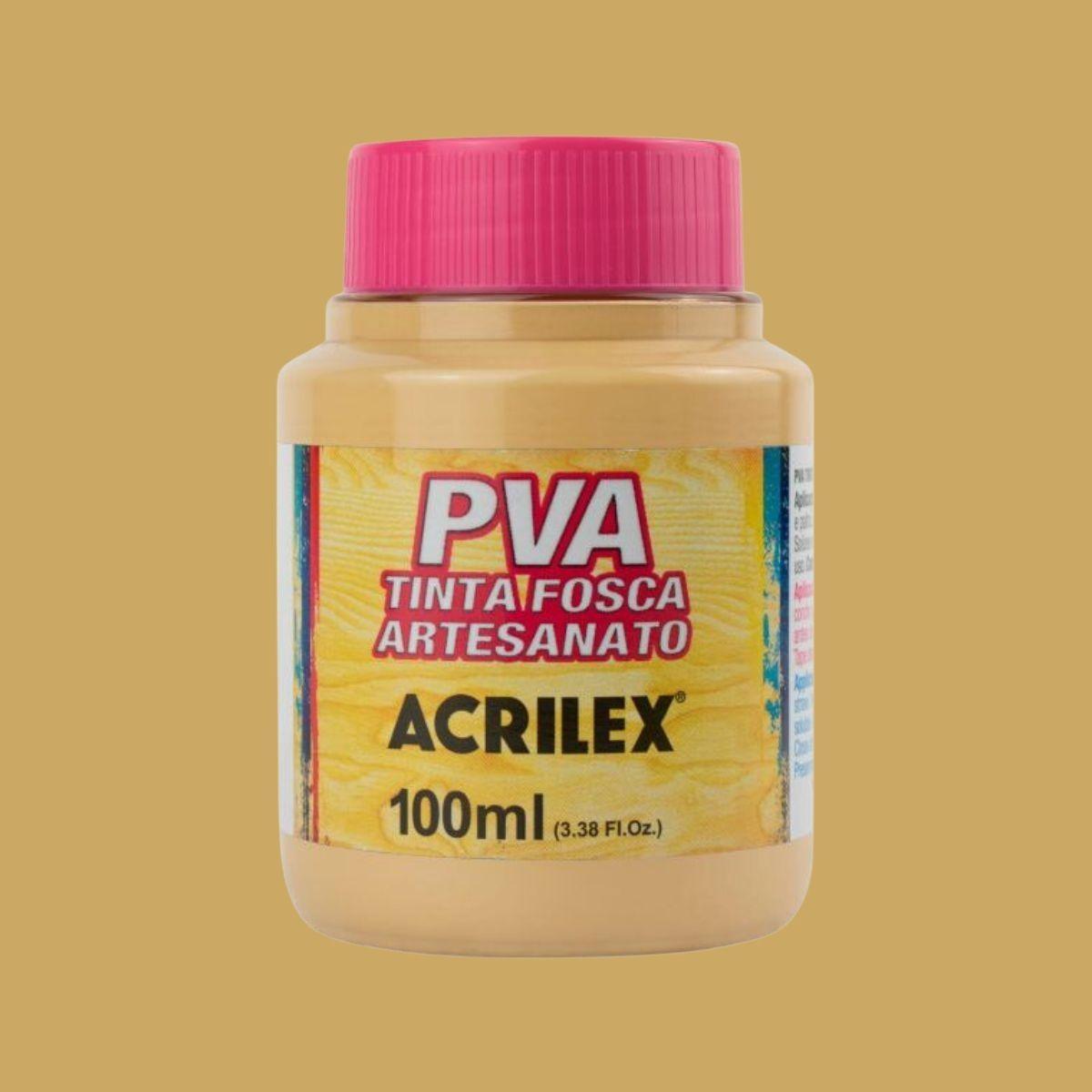Tinta PVA Acrilex 100ml Fosca Artesanato - Palácio da Arte
