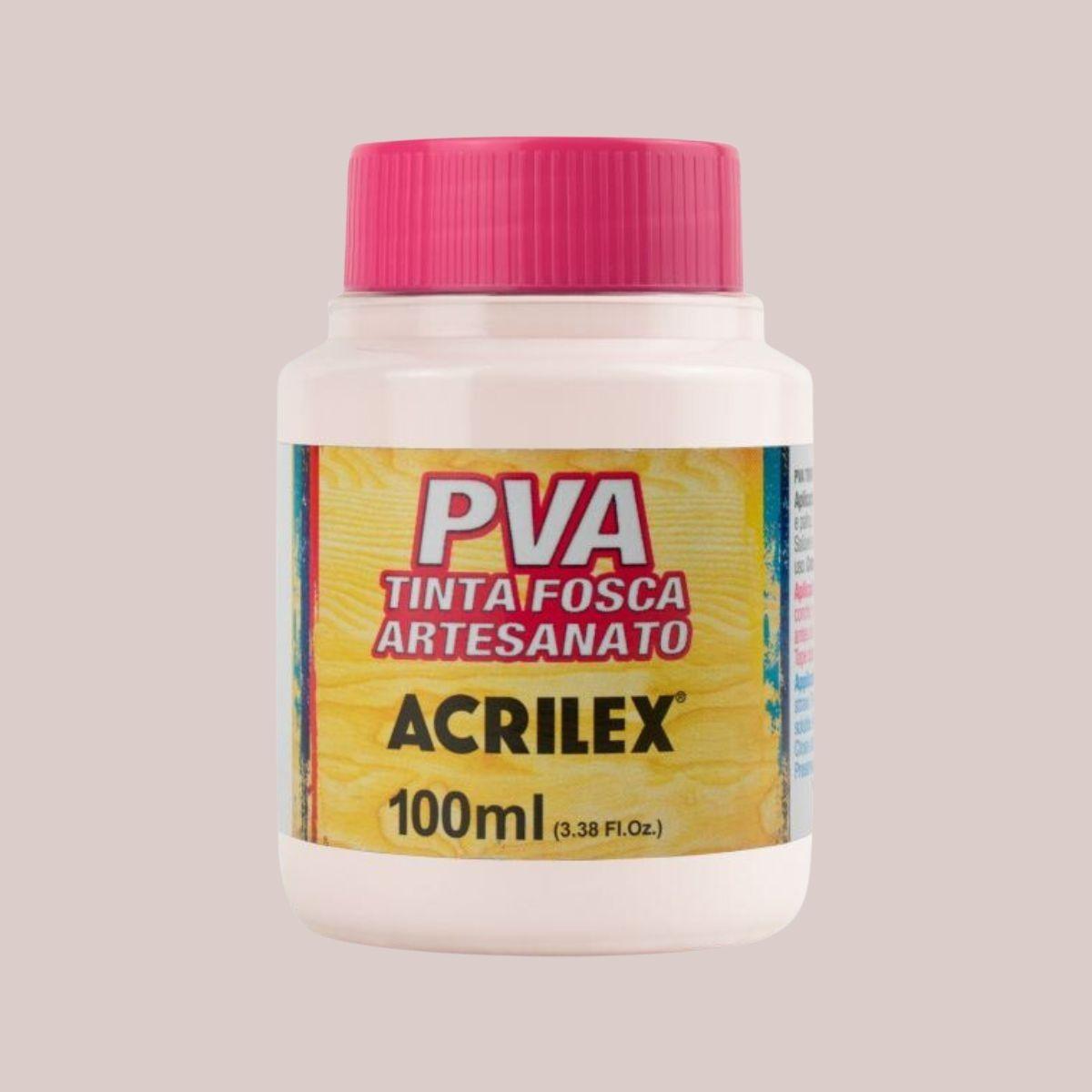 Tinta PVA Acrilex 100ml Fosca Artesanato - Palácio da Arte