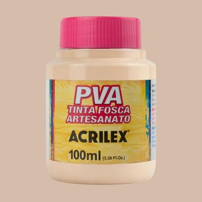 Tinta PVA Acrilex 100ml Fosca Artesanato - Palácio da Arte
