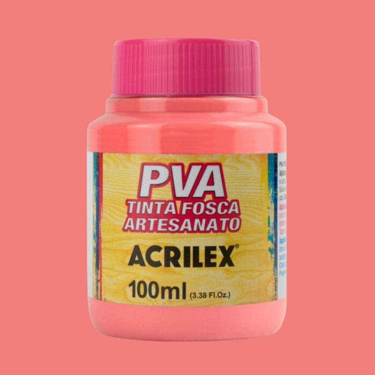Tinta PVA Acrilex 100ml Fosca Artesanato - Palácio da Arte