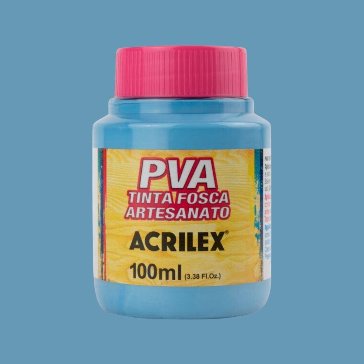 Tinta PVA Acrilex 100ml Fosca Artesanato - Palácio da Arte