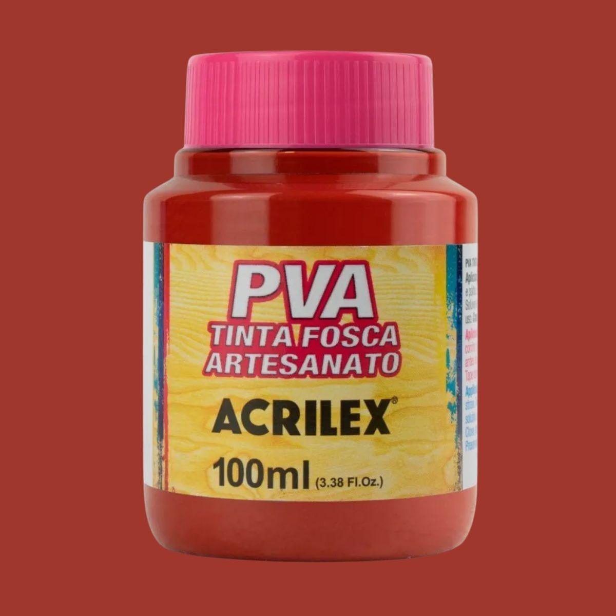 Tinta PVA Acrilex 100ml Fosca Artesanato - Palácio da Arte