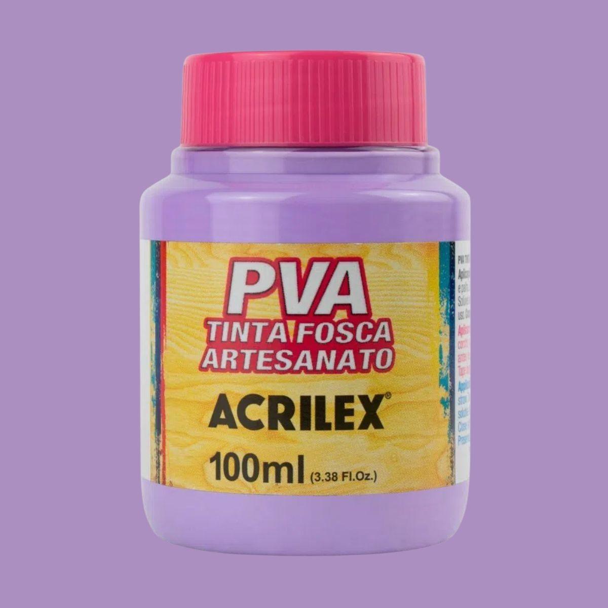 Tinta PVA Acrilex 100ml Fosca Artesanato - Palácio da Arte