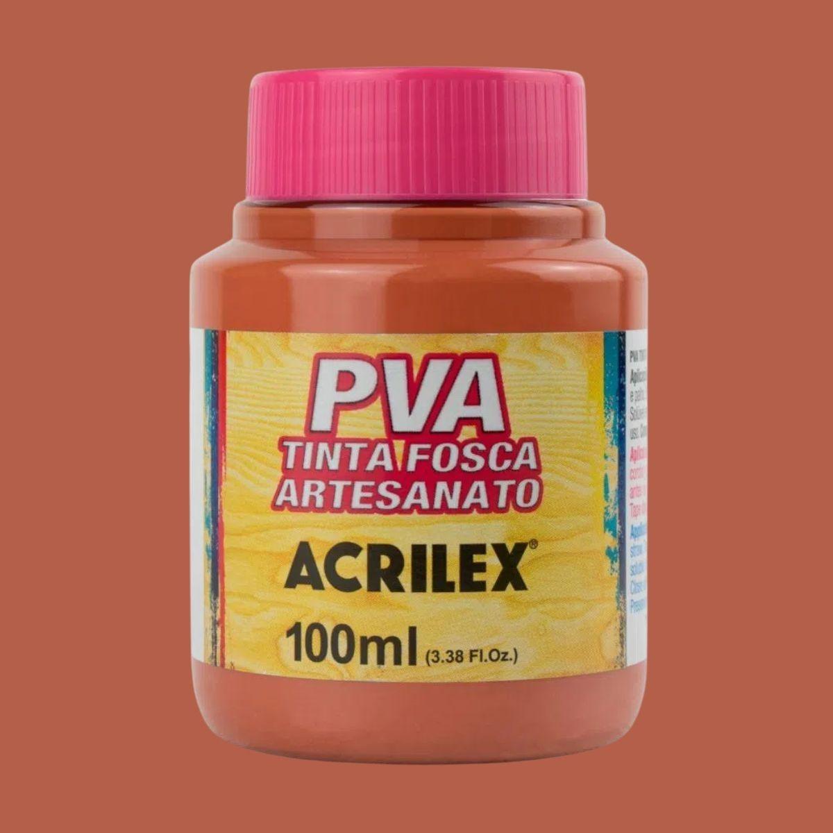 Tinta PVA Acrilex 100ml Fosca Artesanato - Palácio da Arte