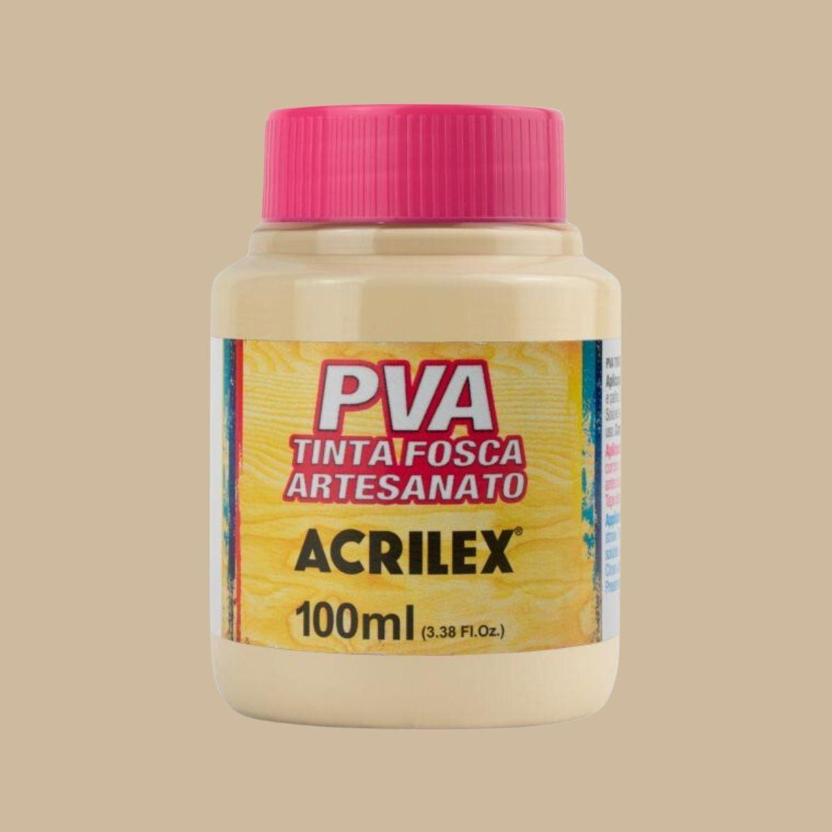 Tinta PVA Acrilex 100ml Fosca Artesanato - Palácio da Arte