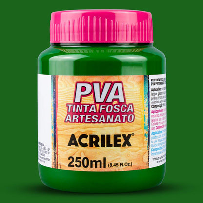 Tinta PVA Acrilex 250ml Artesanato Fosca - Palácio da Arte