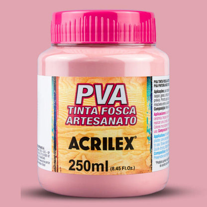 Tinta PVA Acrilex 250ml Artesanato Fosca - Palácio da Arte