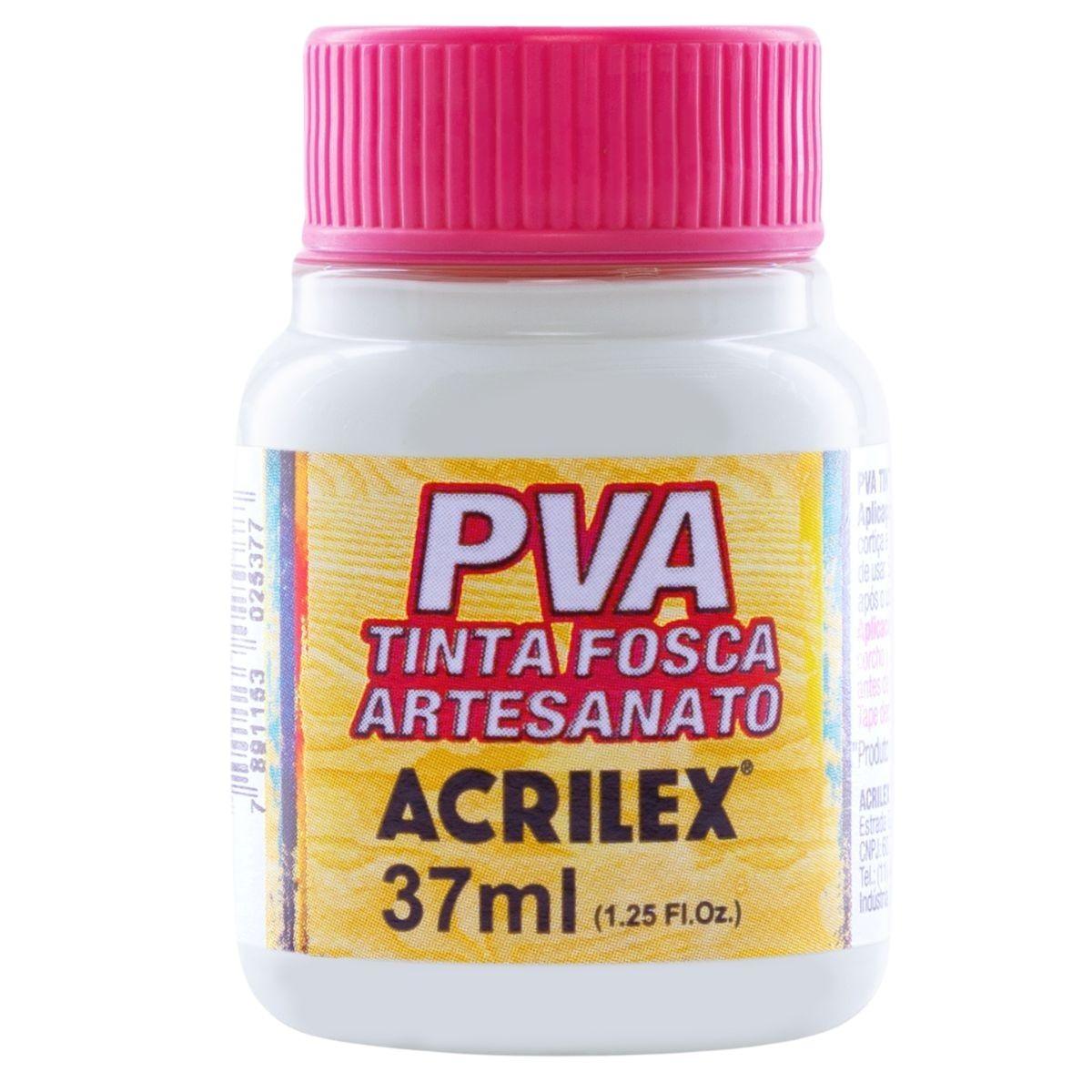 Tinta PVA Acrilex 37ml Artesanato Fosca - Palácio da Arte