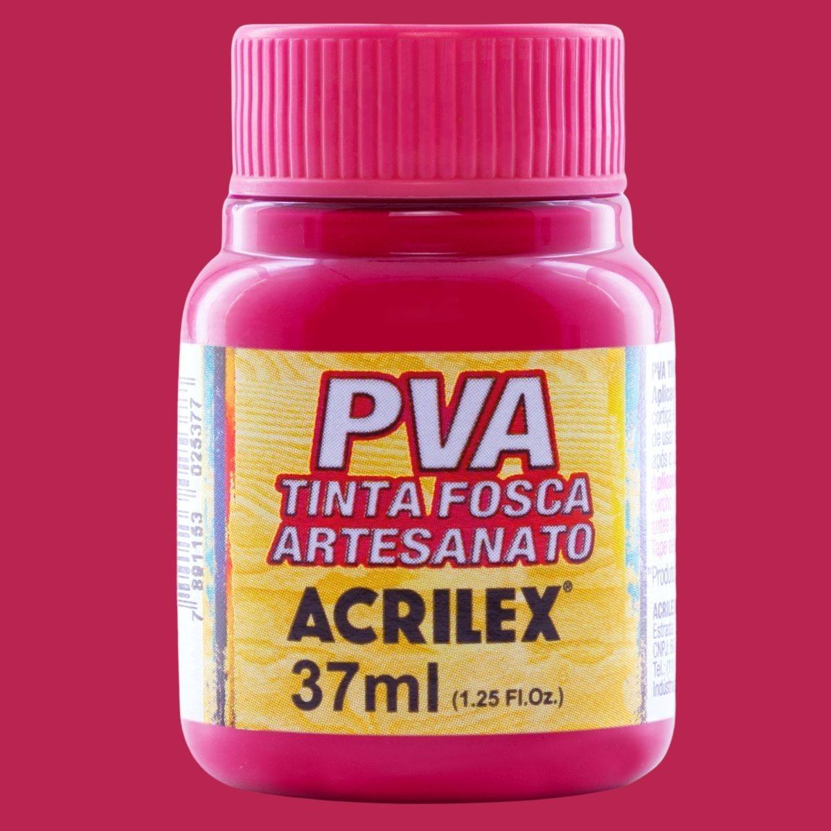 Tinta PVA Acrilex 37ml Artesanato Fosca - Palácio da Arte