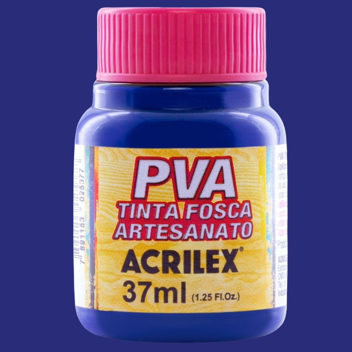 Tinta PVA Acrilex 37ml Artesanato Fosca - Palácio da Arte