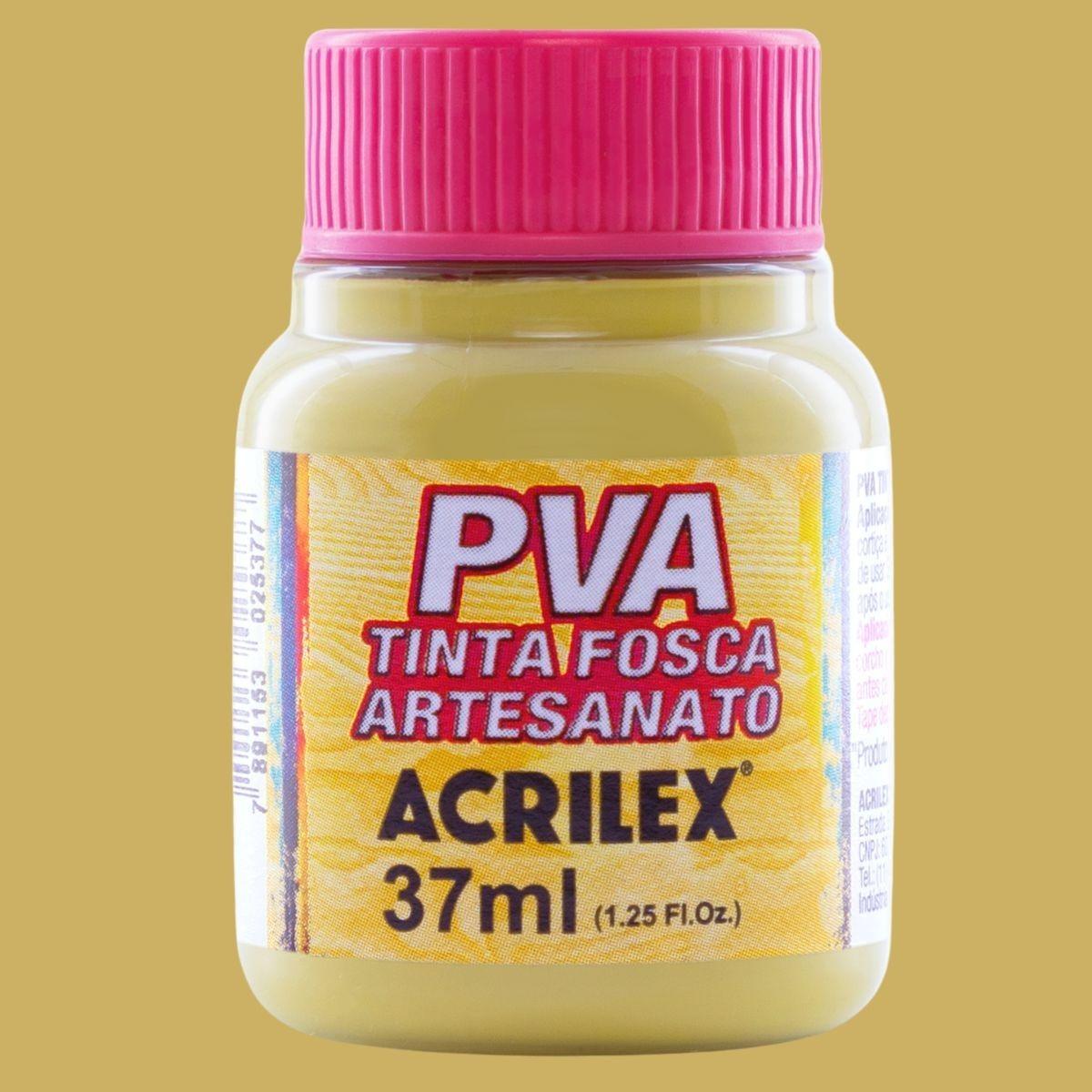 Tinta PVA Acrilex 37ml Artesanato Fosca - Palácio da Arte