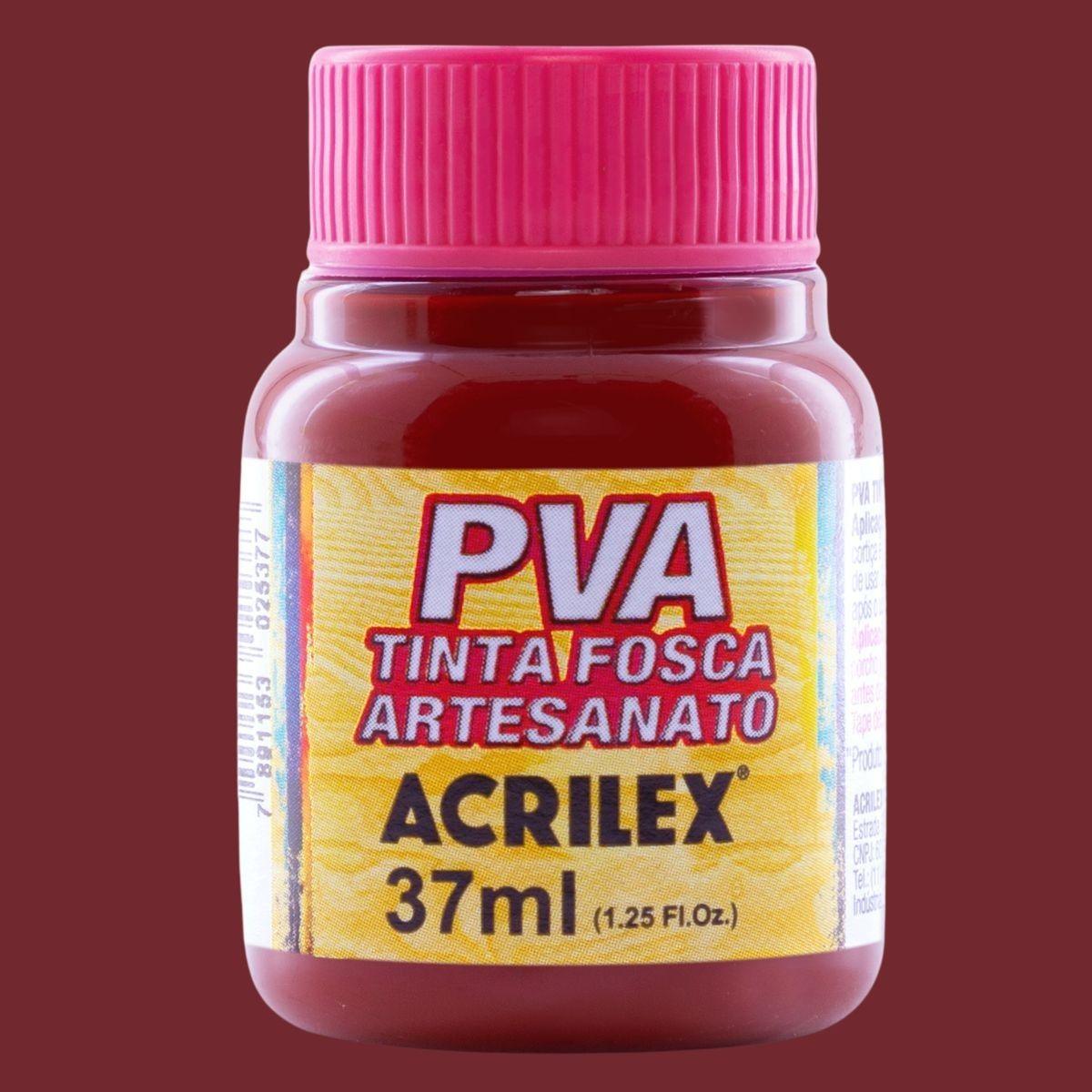 Tinta PVA Acrilex 37ml Artesanato Fosca - Palácio da Arte