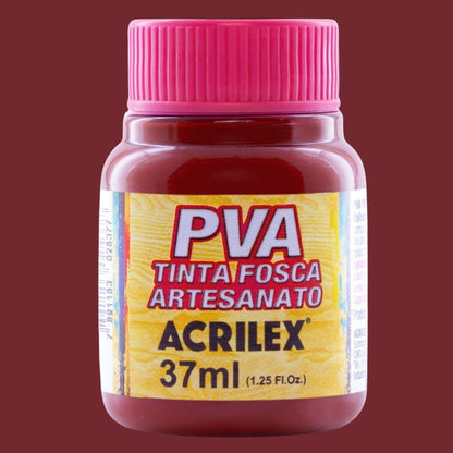 Tinta PVA Acrilex 37ml Artesanato Fosca - Palácio da Arte