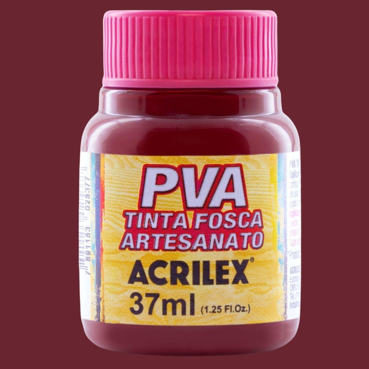 Tinta PVA Acrilex 37ml Artesanato Fosca - Palácio da Arte