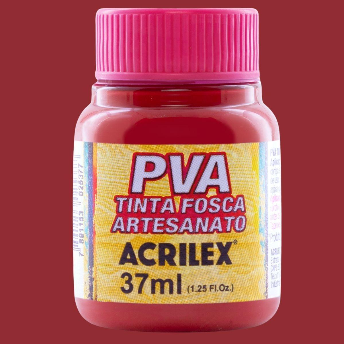 Tinta PVA Acrilex 37ml Artesanato Fosca - Palácio da Arte