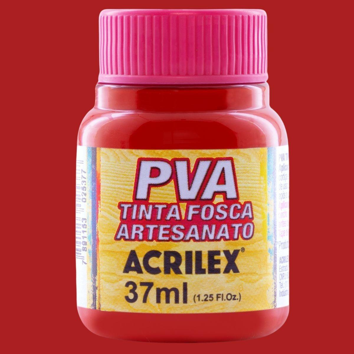 Tinta PVA Acrilex 37ml Artesanato Fosca - Palácio da Arte