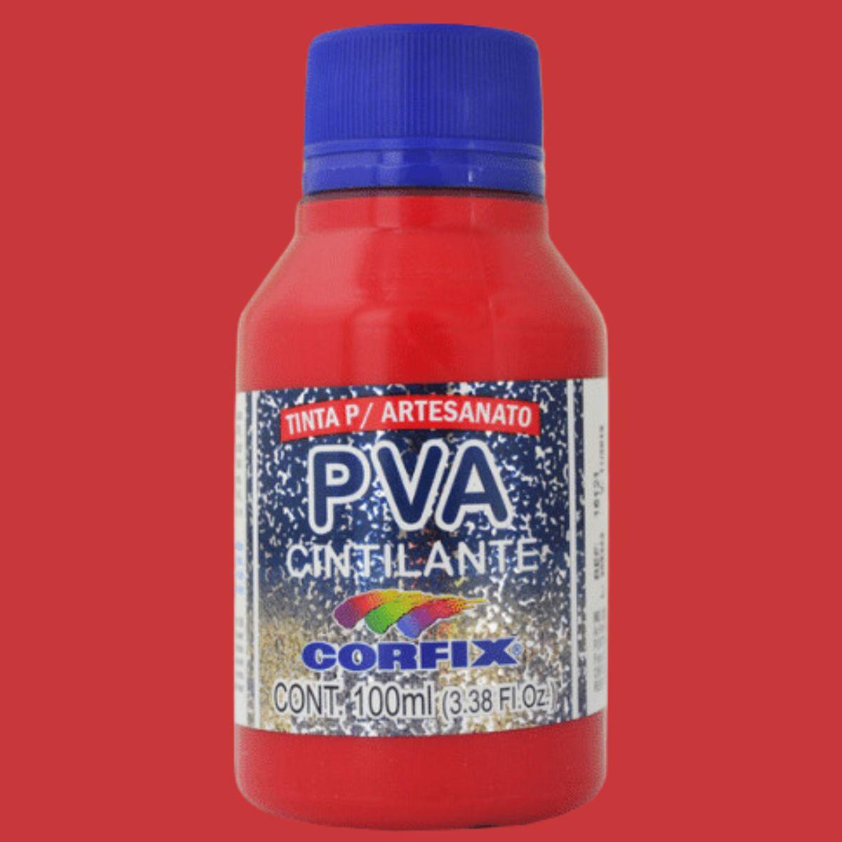 Tinta PVA Cintilante Corfix 100ml - Palácio da Arte