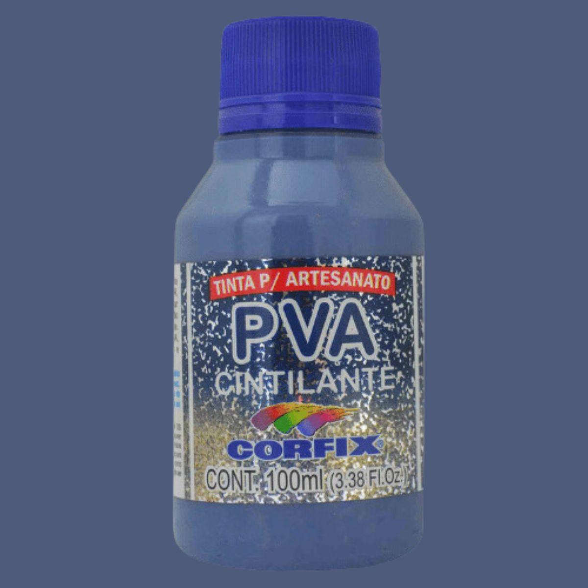 Tinta PVA Cintilante Corfix 100ml - Palácio da Arte