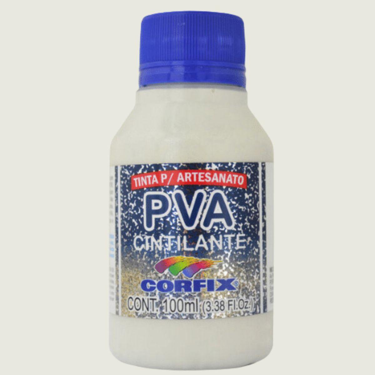 Tinta PVA Cintilante Corfix 100ml - Palácio da Arte