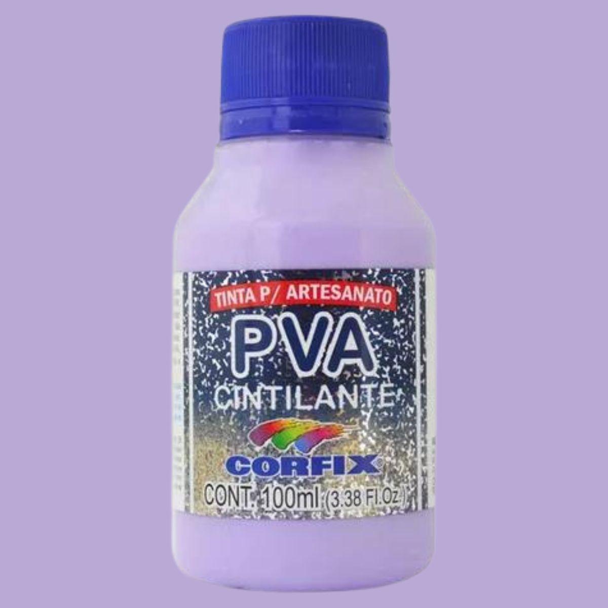 Tinta PVA Cintilante Corfix 100ml - Palácio da Arte