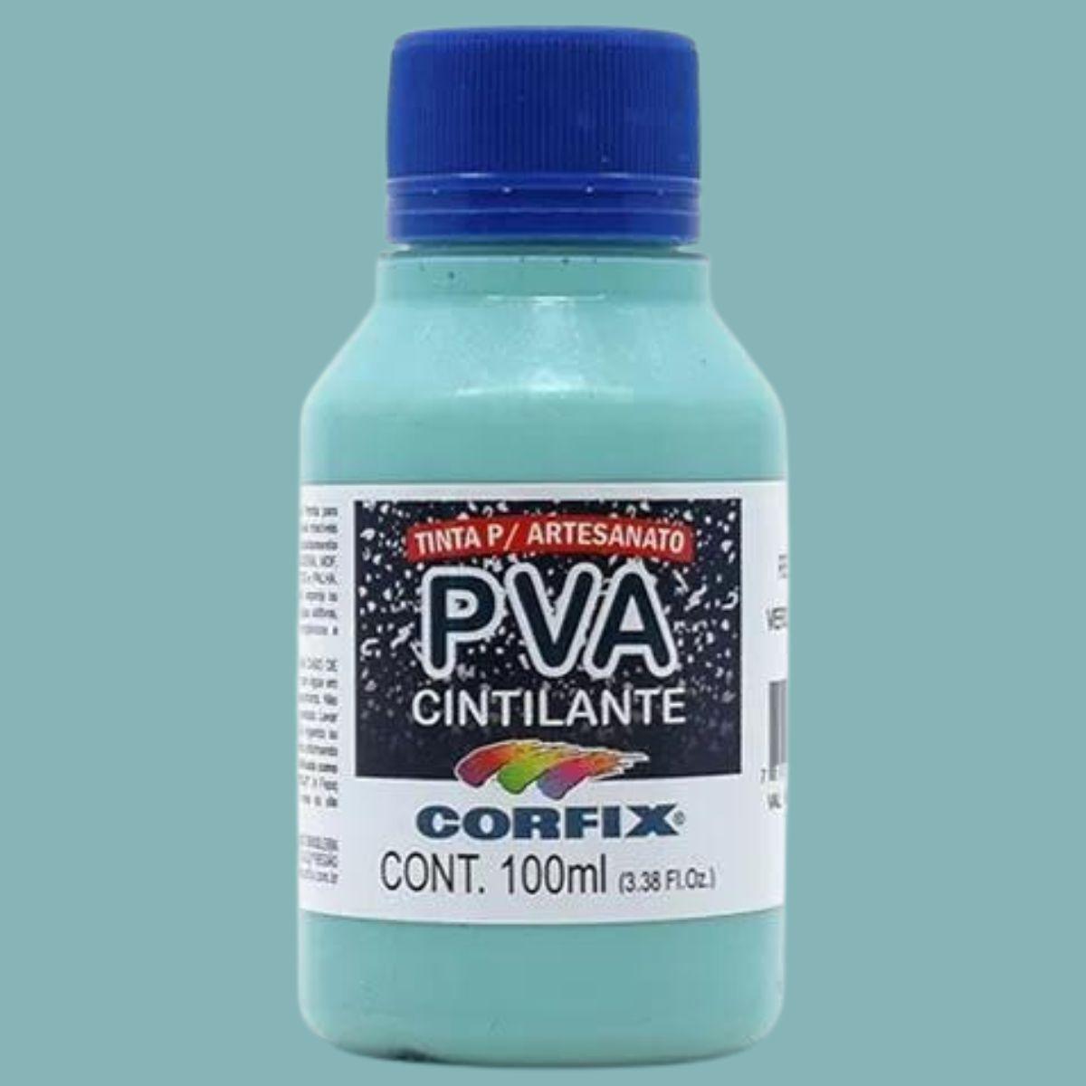 Tinta PVA Cintilante Corfix 100ml - Palácio da Arte