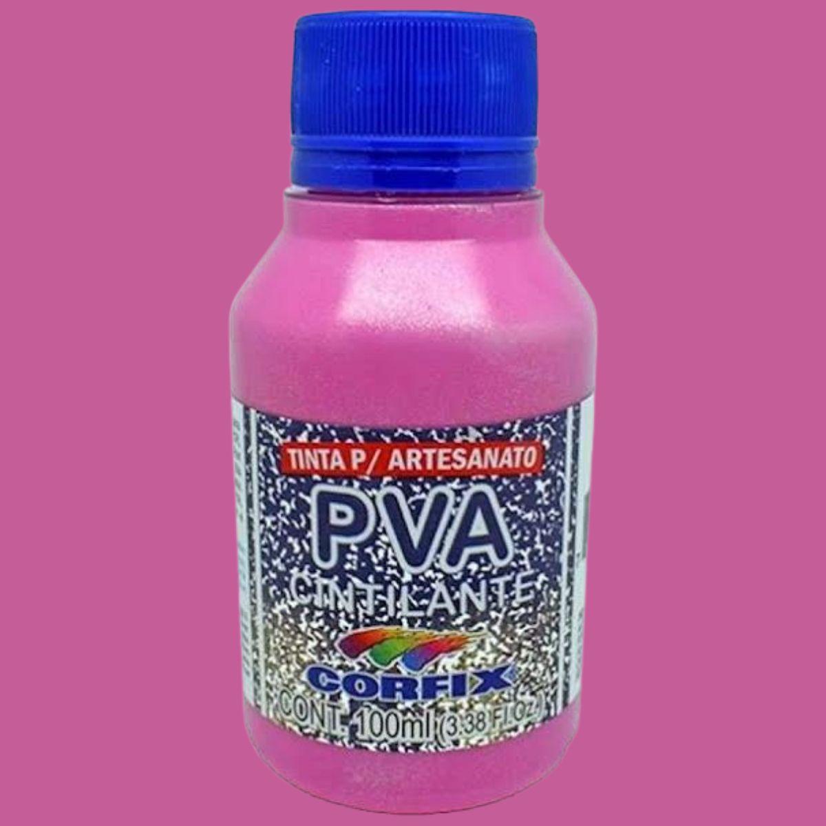 Tinta PVA Cintilante Corfix 100ml - Palácio da Arte