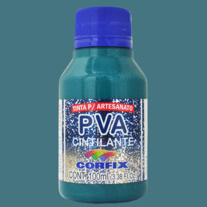 Tinta PVA Cintilante Corfix 100ml - Palácio da Arte