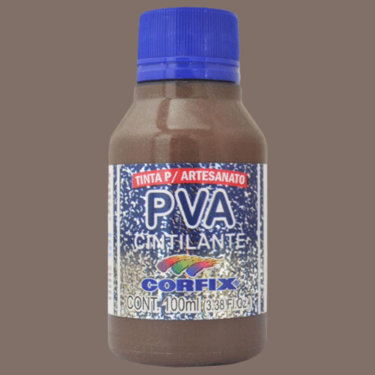 Tinta PVA Cintilante Corfix 100ml - Palácio da Arte