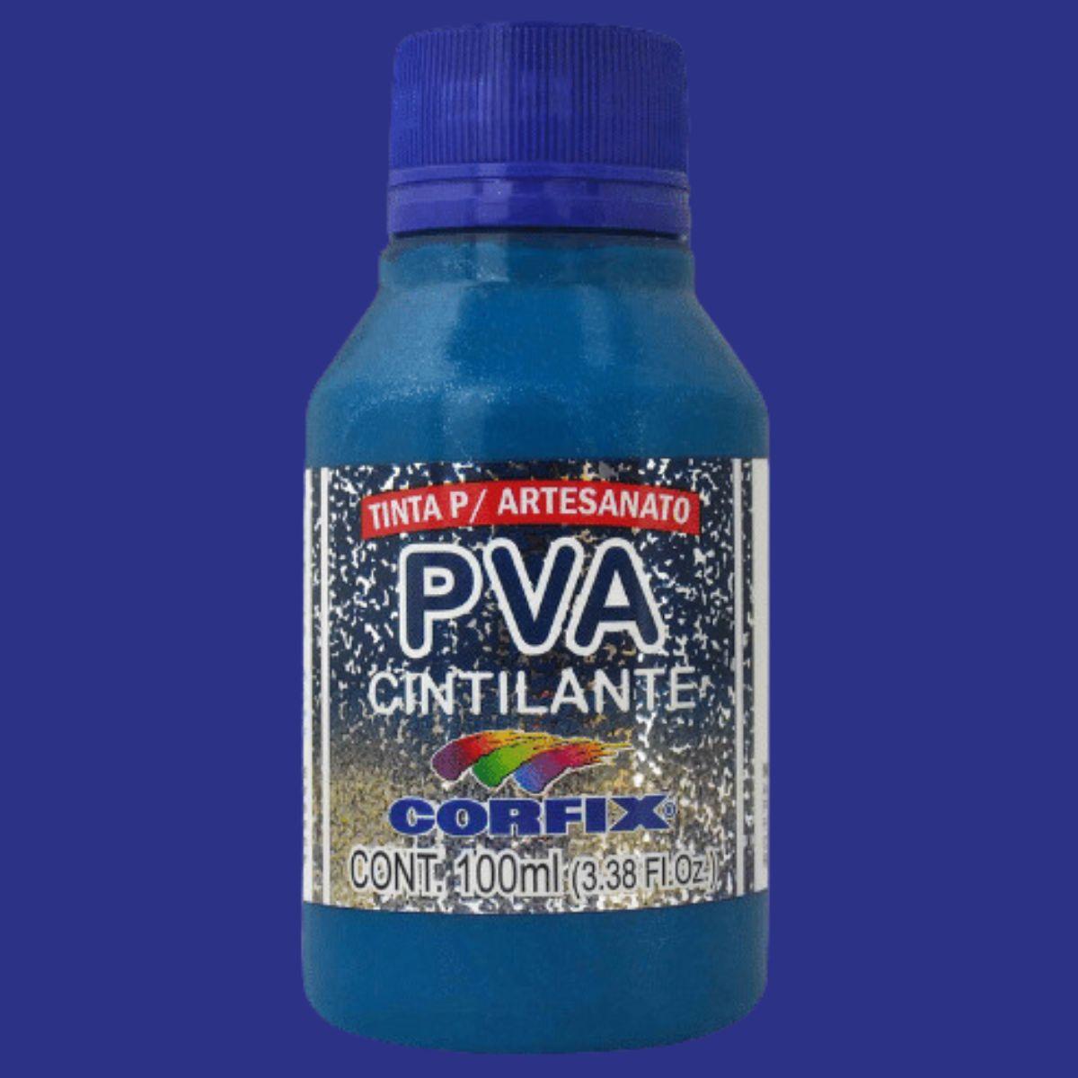 Tinta PVA Cintilante Corfix 100ml - Palácio da Arte