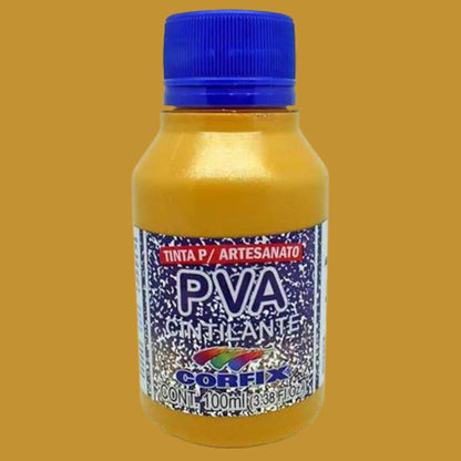 Tinta PVA Cintilante Corfix 100ml - Palácio da Arte